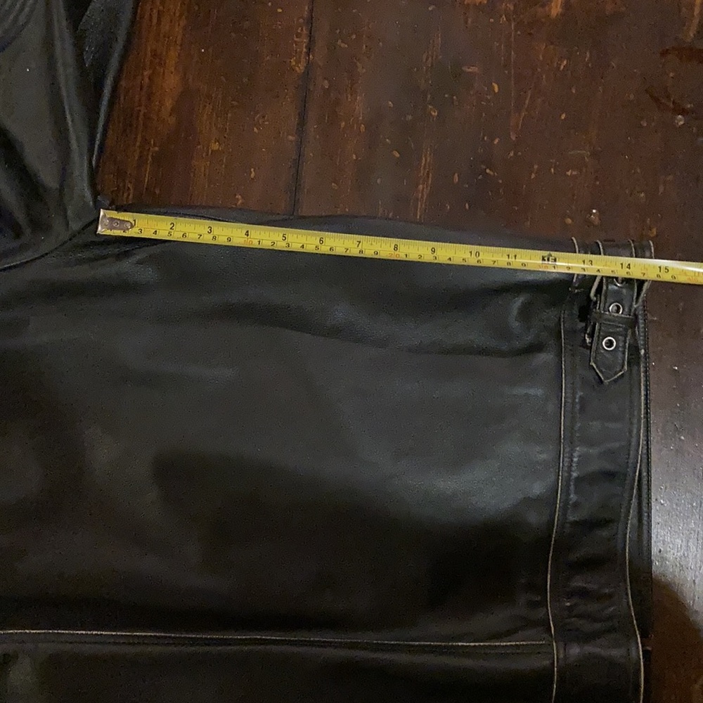 Leather motorcycle jacket - Picture 8 of 10